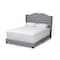 Baxton Studio Aden Modern Grey Upholstered King Size Bed 149-8972 - alternate 10